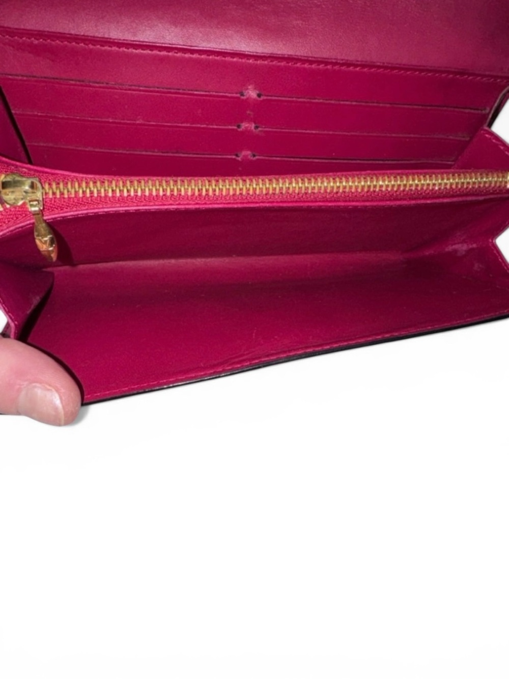 ✨💎EUC💎✨Louis Vuitton Vernis Red Patent Leather Wallet - Picture 2 of 6